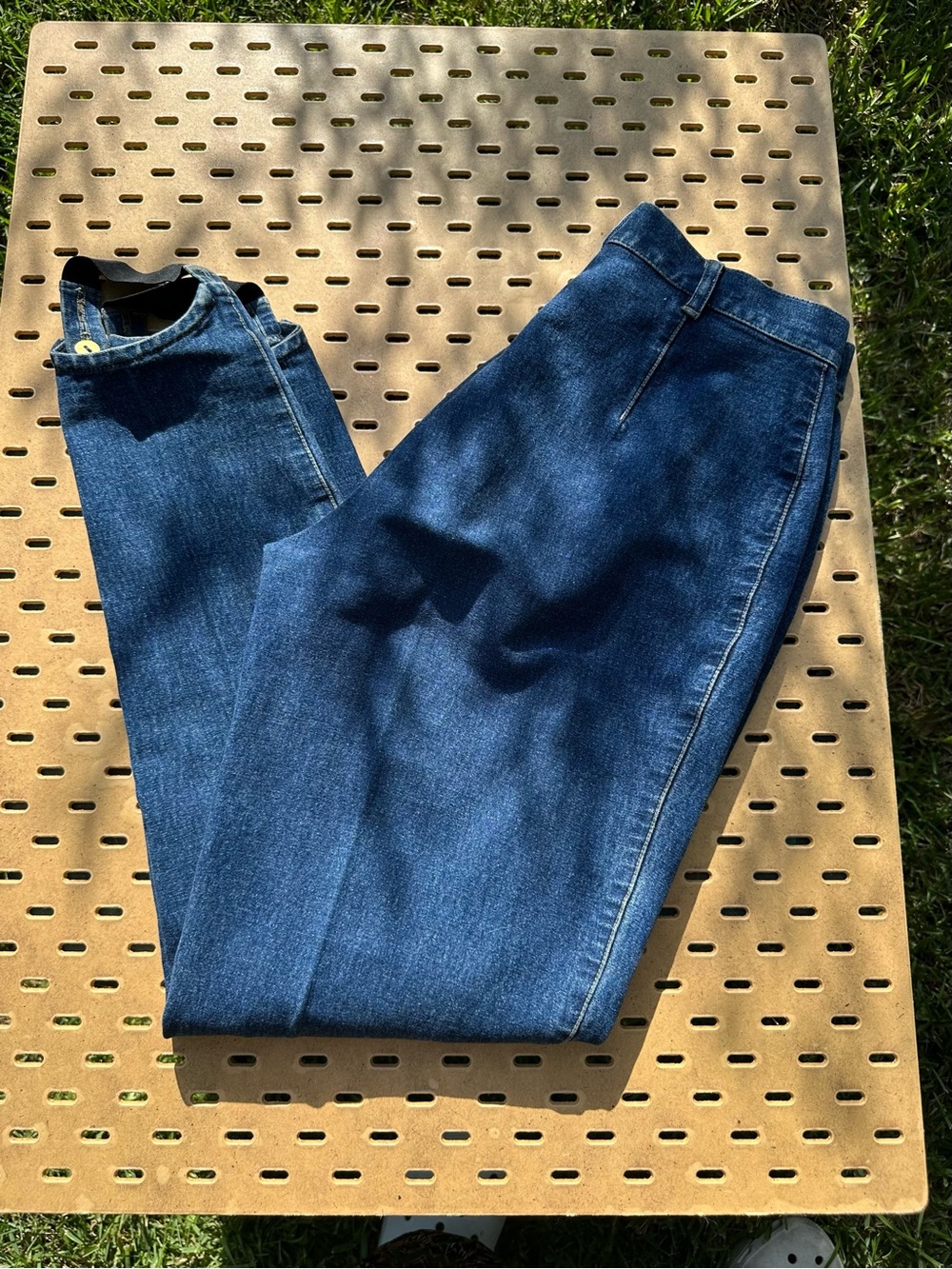 VTG Liz Wear Women's Dark Blue Jeggings — Stretch Pull-On Jeans